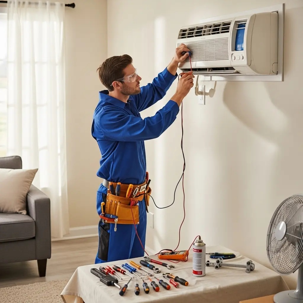 Salihli Termoteknik Termoteknik klima gaz dolumu ve bakım – Enerji verimliliği artırıldı. - Teknik servis örneği